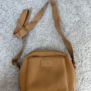 Dagne Dover Camel Crossbody Bag